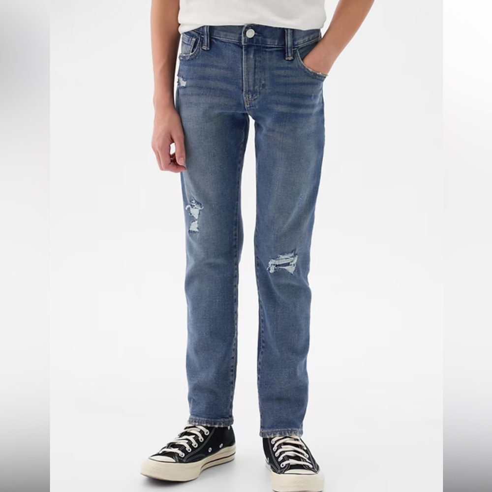 Gap Kids Destroyed Slim Jeans